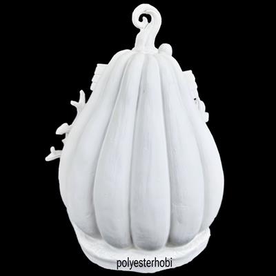 OB 2346 - Halloween Balkabağı Ev Ham Polyester Dekoratif Obje