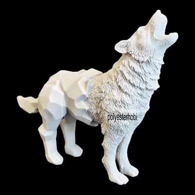 Ob 2521 - Kurt Kübik Formlu Modern  Heykel Ham Polyester Büst Ev , Ofis Dekor