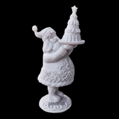 Ob 2529 - Noel Baba Pastacı Biblo Ham Polyester Ev Dekor