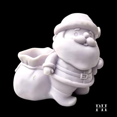 Ob 2546 - Noel Baba Heybeli Mumluk Biblo Ham Polyester Yılbaşı Ev Dekor