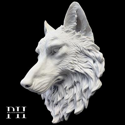 Ob 2561 - Kurt Dev Boy Asılabilir Duvar Dekorasyon Ham Polyester Ev ,Bahçe Dekor Obje