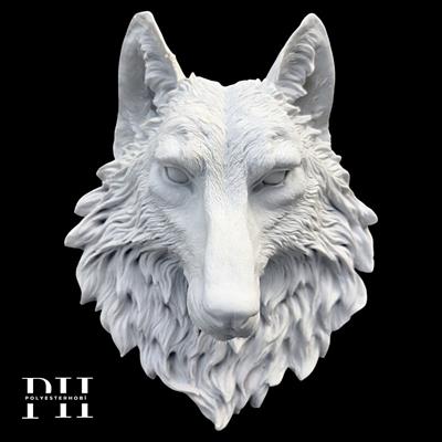 Ob 2561 - Kurt Dev Boy Asılabilir Duvar Dekorasyon Ham Polyester Ev ,Bahçe Dekor Obje