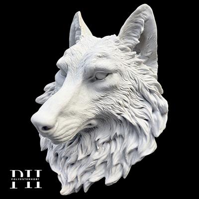 Ob 2561 - Kurt Dev Boy Asılabilir Duvar Dekorasyon Ham Polyester Ev ,Bahçe Dekor Obje