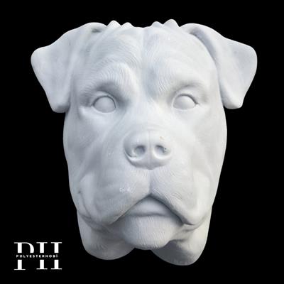 Ob 2563 - Köpek Dev Boy Asılabilir Duvar Dekorasyon Ham Polyester Ev ,Bahçe Dekor Obje