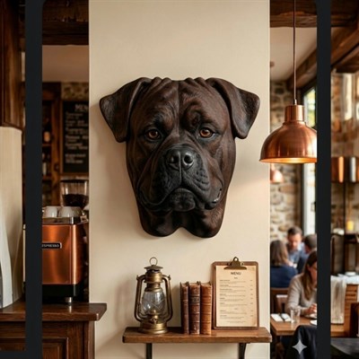 Ob 2563 - Köpek Dev Boy Asılabilir Duvar Dekorasyon Ham Polyester Ev ,Bahçe Dekor Obje