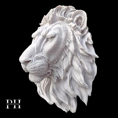 Ob 2564 - Aslan Dev Boy Asılabilir Duvar Dekorasyon Ham Polyester Ev ,Bahçe Dekor Obje