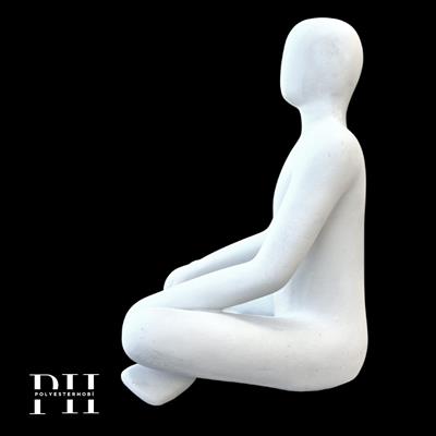 Ob 2606 - Modern Adam Heykel Ham Polyester Dekoratif Ev ,Ofis ,Bahçe Obje