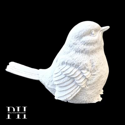 Ob 2608 - Kuş Midi Biblo Ham Polyester Dekoratif Obje