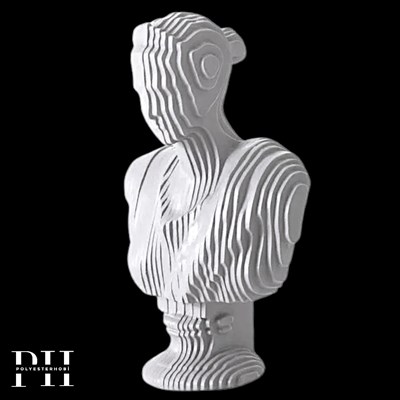 Ob 2692 - Modern Diana Heykel  Ham Polyester Ev Dekor Obje