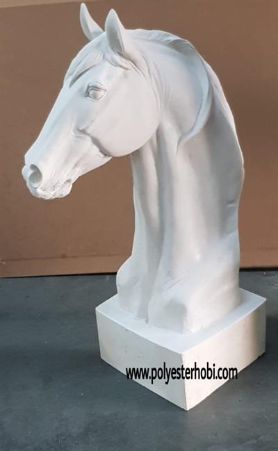 OB 560 - Dev At Büst Heykel Ham Polyester Obje