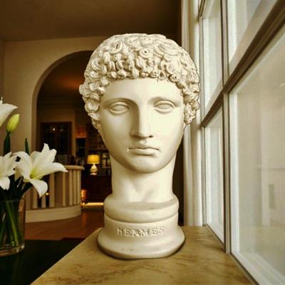 OB 582 - Hermes Büst Ham Polyester Obje