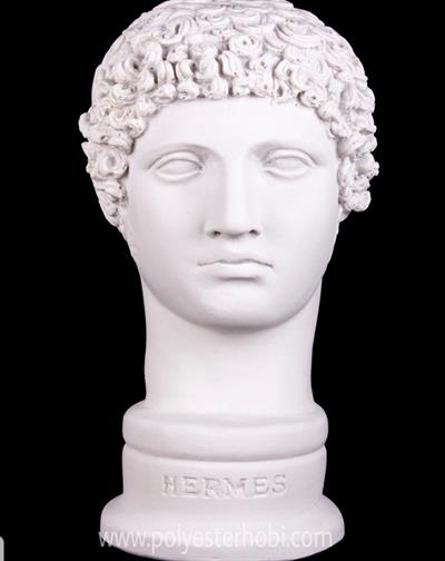 OB 582 - Hermes Büst Ham Polyester Obje