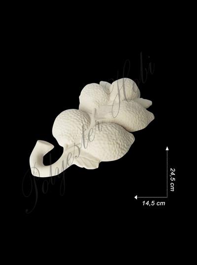 Ob 590 - Limon Dalı Ham Polyester Asılabilir Duvar Dekor