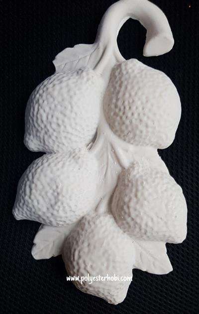 Ob 590 - Limon Dalı Ham Polyester Asılabilir Duvar Dekor