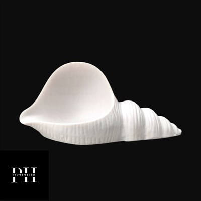 OB 591 - Deniz Kabuğu Sunumluk Ham Polyester Obje