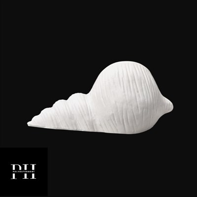 OB 591 - Deniz Kabuğu Sunumluk Ham Polyester Obje