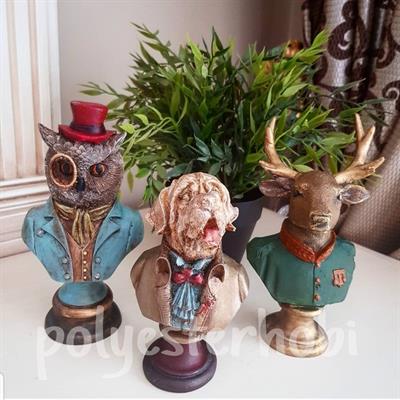 OB 607 - Saintbernart Köpek Ham Polyester Obje