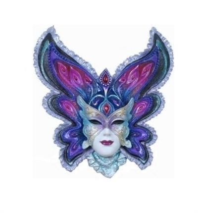 OB 610 - Venedik Maske Ham Polyester Obje 5