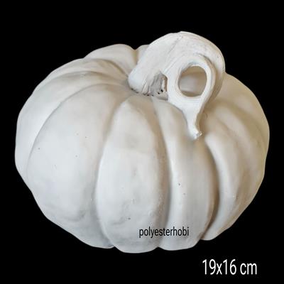 OB 657 - Kabak Büyük Boy Ham Polyester Obje
