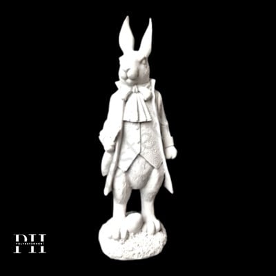 OB 667 - Tavşan Kont Ham Polyester Obje