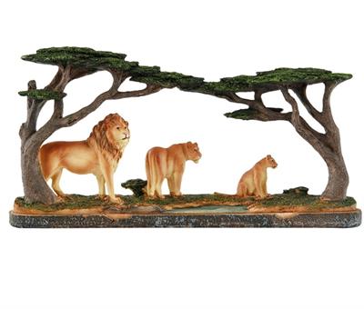 OB 690 - Aslan Safari Pano Ham Polyester Obje