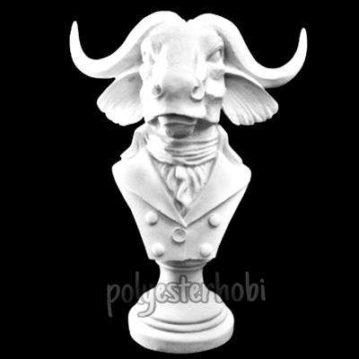 OB 696 - Boğa Ceketli Ham Polyester Obje