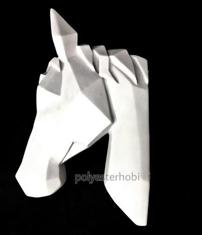 OB 853 - Duvar Kubik At Ham Polyester Duvar Dekor