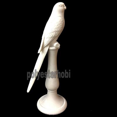 Ob 903 - Vintage Kuş Obje Ham Polyester Obje