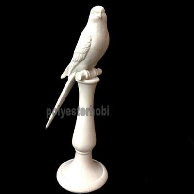 Ob 903 - Vintage Kuş Obje Ham Polyester Obje