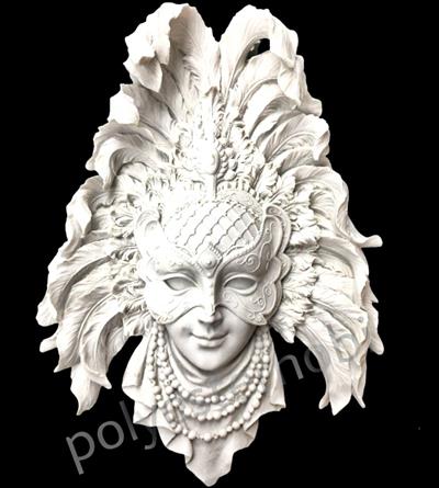 OB 942 - Venedik Maske Ham Polyester Obje 9