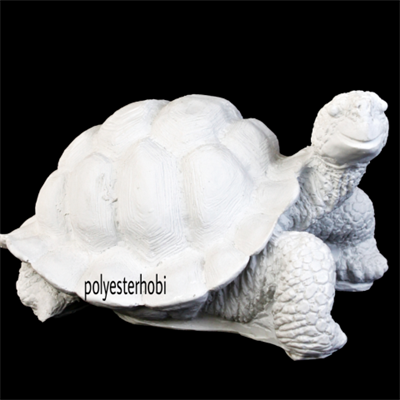 OB 947 - Kaplumbağa Büyük Ham Polyester Obje