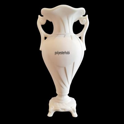 SB 130 - Baci Vazo  Barok Model Ham Seramik Dekoratif Obje