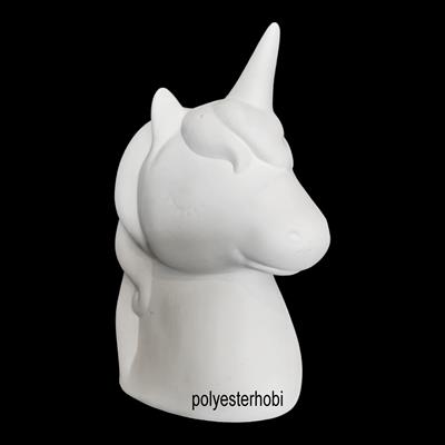 SB 55 - Unicorn Ham Seramik Obje