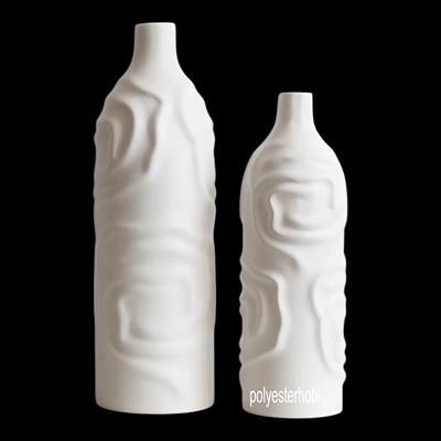 SC 088 - Bohem Rose Vazo Ham Seramik Dekoratif Obje