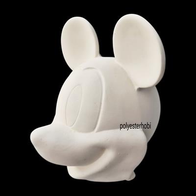 SC 93 - Mickey Figür Dekoratif Ham Seramik Obje