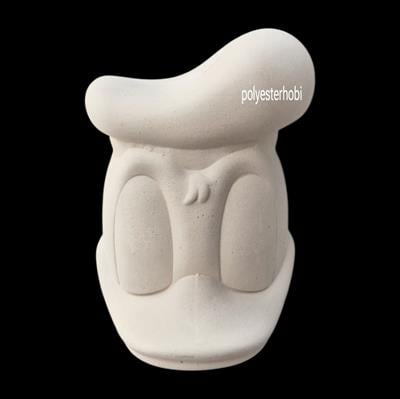 SC 94 - Donald Duck Figür Dekoratif Ham Seramik Obje