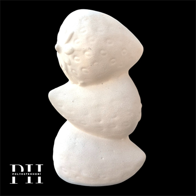 SC 97 - Çilek Vazo Dekoratif Ham Seramik Obje