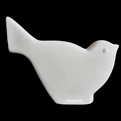 SF 103 - İkonik Kuş Dekoratif Ham Seramik Obje