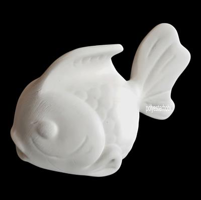 SF 105 - Balık Biblo Dekoratif Ham Seramik Obje