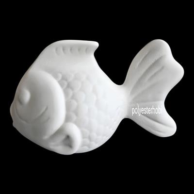 SF 105 - Balık Biblo Dekoratif Ham Seramik Obje