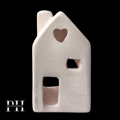 SM 133 - Mini Ev Biblo Ham Seramik Ev Dekor