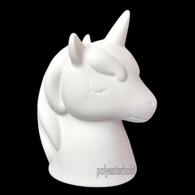 SR 602 - Unicorn /Tek Boynuzlu At Ham Seramik Kumbara