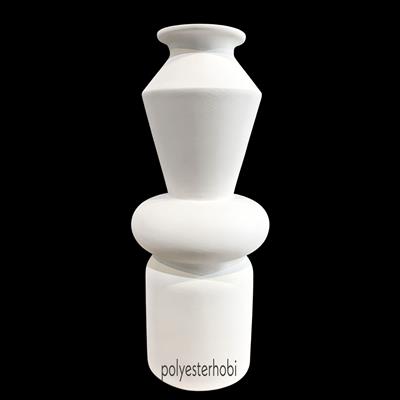 Ss 107 - Modern Vazo  Ham Seramik Obje