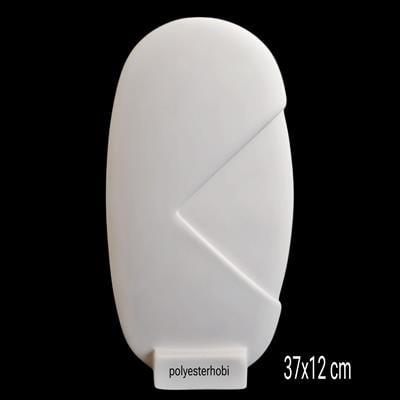 Ss 128 - Modern 3. Göz Ham Seramik Obje