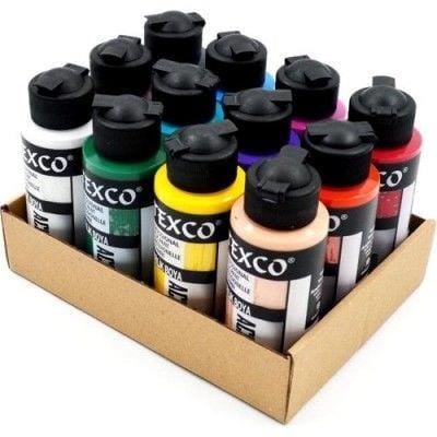 TEXCO AKRİLİK 110 Cc x 12 Adet Boya Set