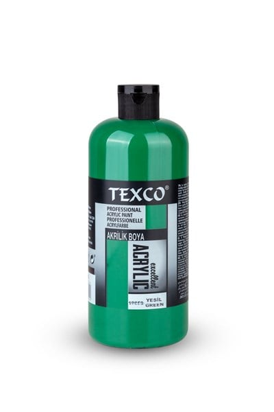 Texco Su Bazlı Akrilik 400 ml Yeşil