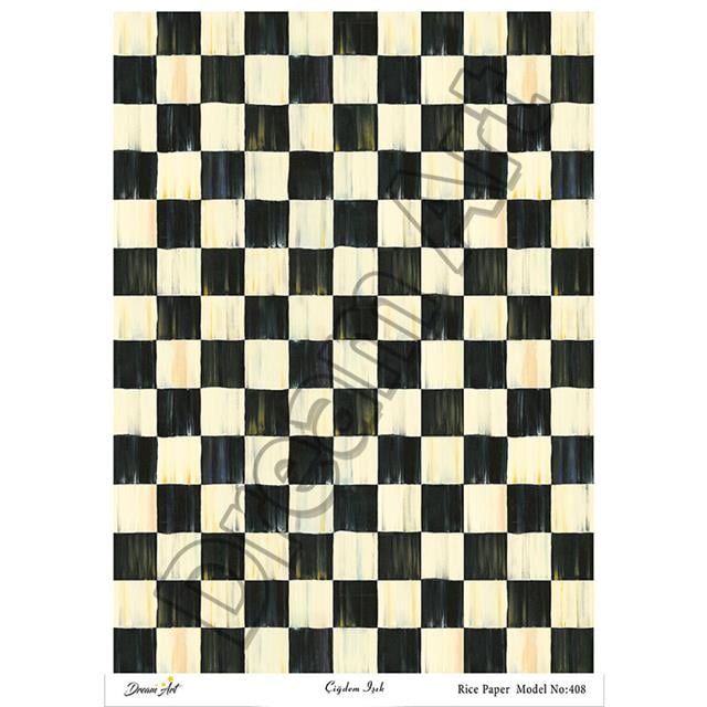 408 DREAM ART PİRİNÇ DEKOPAJ 30X42 CM