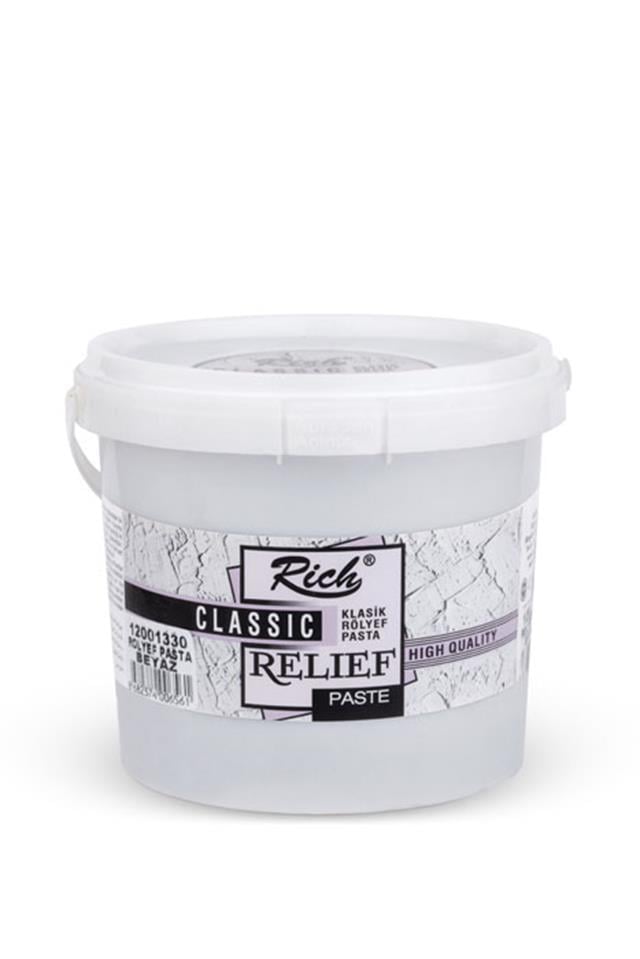 KLASİK RÖLYEF PASTA RİCH 1200 GR BEYAZ