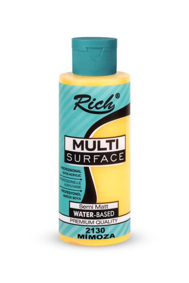 Multisurface Her Yüzey İçin Akrilik Boya 120 Cc 2130 Mimoza