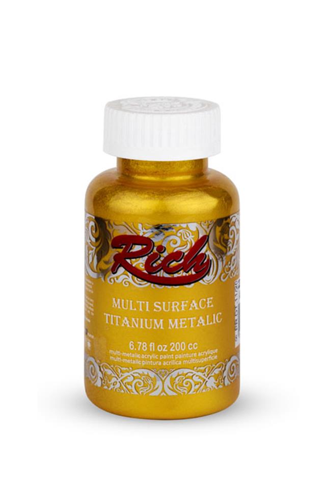 RİCH MULTİ TİTANİUM METALİK 200CC SOM ALTIN